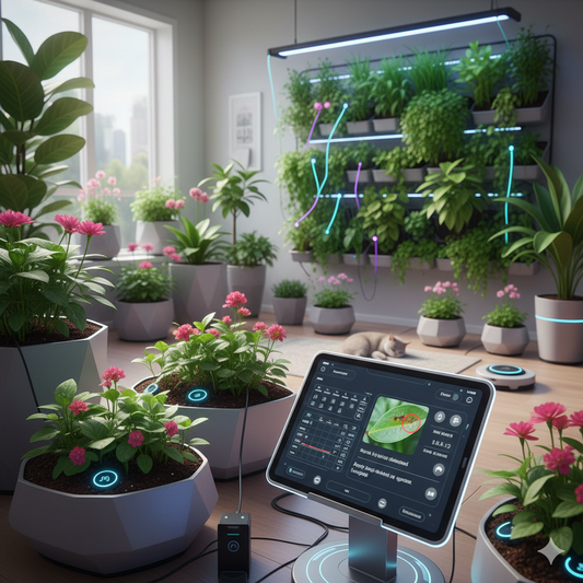 4-1  Future Gardening's Edge: Smart Pots and AI in Plant Care Petal Pals
