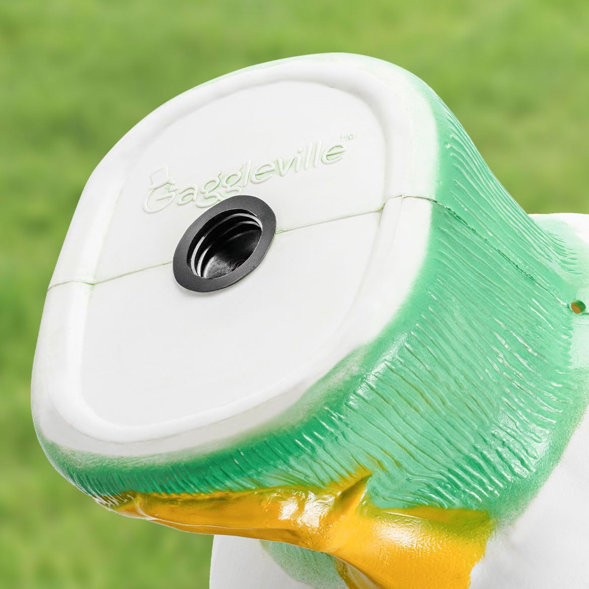 Fox Valley Traders Gaggleville Porch Goose Bundle Goose and Baby Statue – Charming Outdoor Decorative Figurine for Garden, Patio, or Entryway Accent