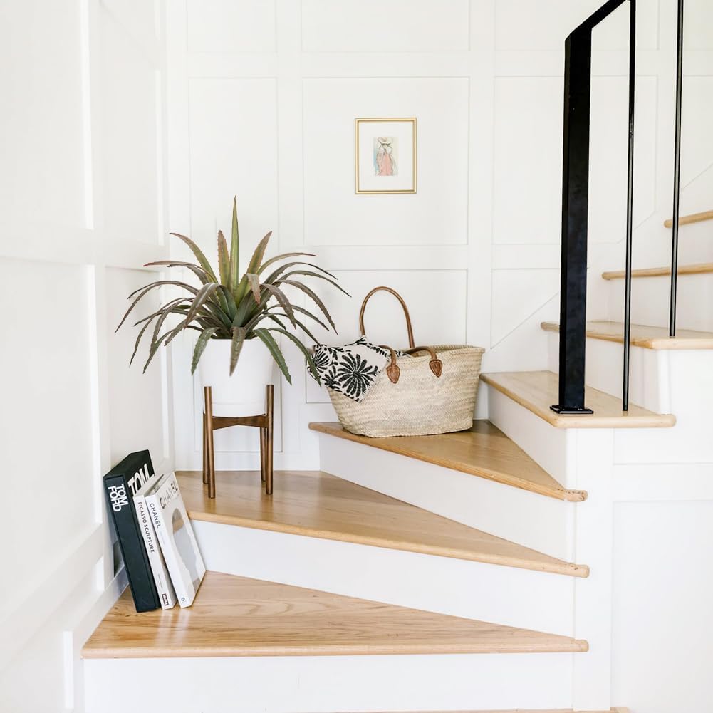 Briful Agave Plant Artificial 17 Inch Fake Potted Plant Large Succulent Fake Plants for Home Office Table Room Indoor/Outdoor Decor (Red)