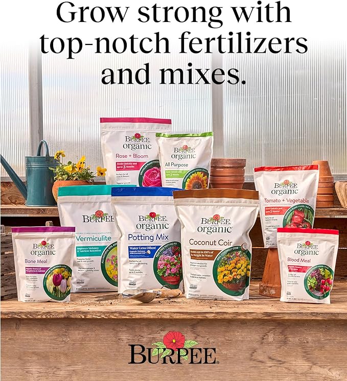 Burpee Bone Meal Fertilizer | Add to Potting Soil | Strong Root Development | OMRI Listed for Organic Gardening | for Tomatoes, Peppers, and Bulbs, 1-Pack, 3 lb (1 Pack)