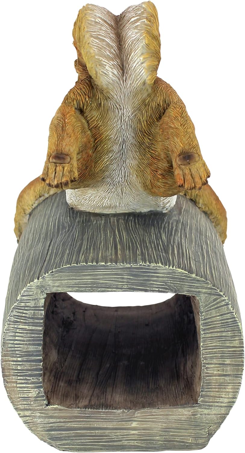 CRASH THE SQUIRREL RAIN GUTTER