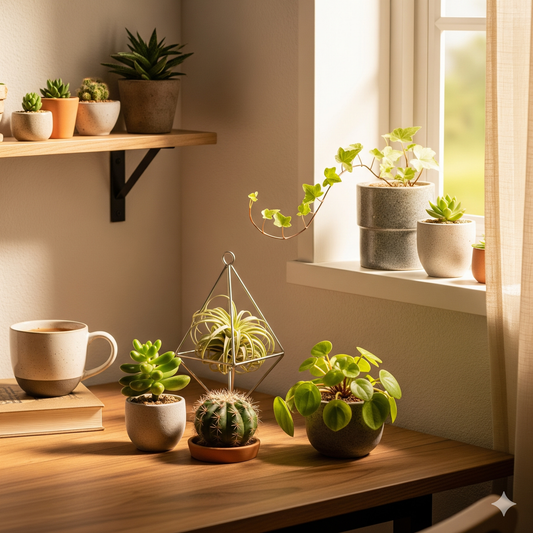 The Perfect Choice for Small Spaces! Create Your Own Mini Forest with Mini Pots Petal Pals