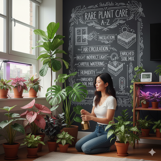 An A to Z Guide for the Picky Plant Parent: How to Care for Rare Plants Petal Pals