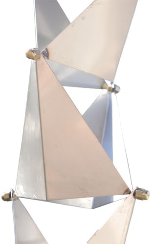 Nutshell Stores Origami Rain Chain - Stainless Steel - 14 Feet