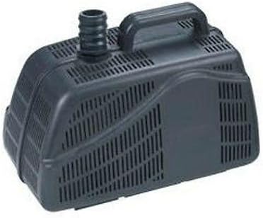 OCEAN MIST MAGIC POND FLOATING FOUNTAIN PJ2000-6C Includes 1580 GPH Pump, 360 RBG LEDs in Light Ring, Auto Color Change, Nozzles, 33 Foot Power Cords