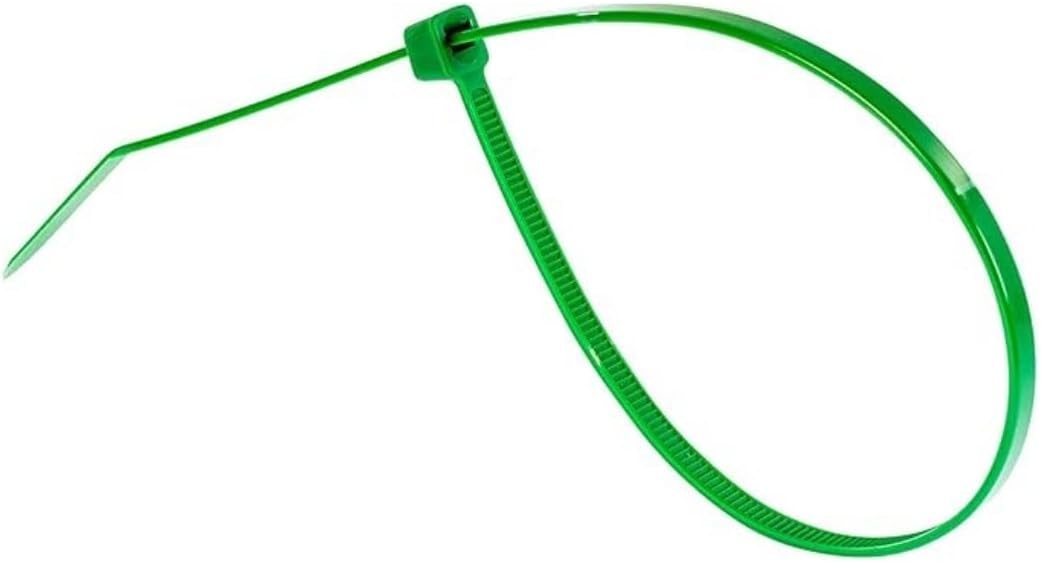 GTSE 14 Inch Green Zip Ties, 100 Pack, 50lb Strength, UV Resistant Long Nylon Cable Ties, Self-Locking 14" Tie Wraps