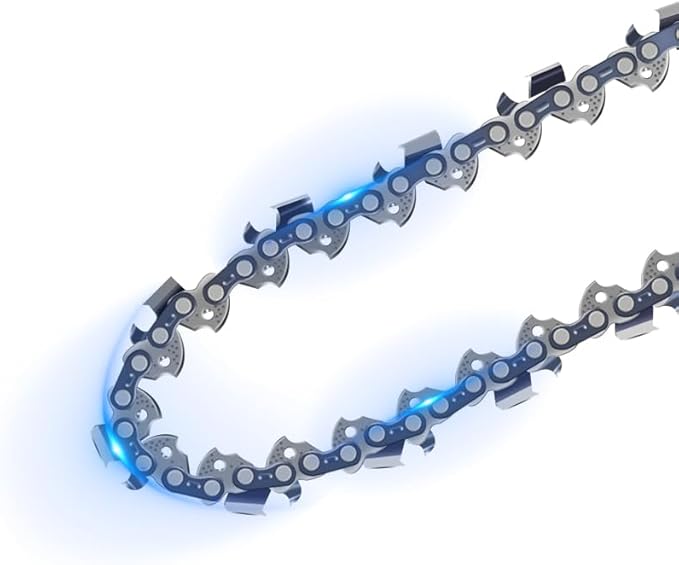 16-Inch Chainsaw Chain 4-Pack – 3/8" LP Pitch, .050" Gauge, 56 Drive Links, Semi-Chisel Replacement Chain for 16" Electric Mini Chainsaw and Pole Pruner