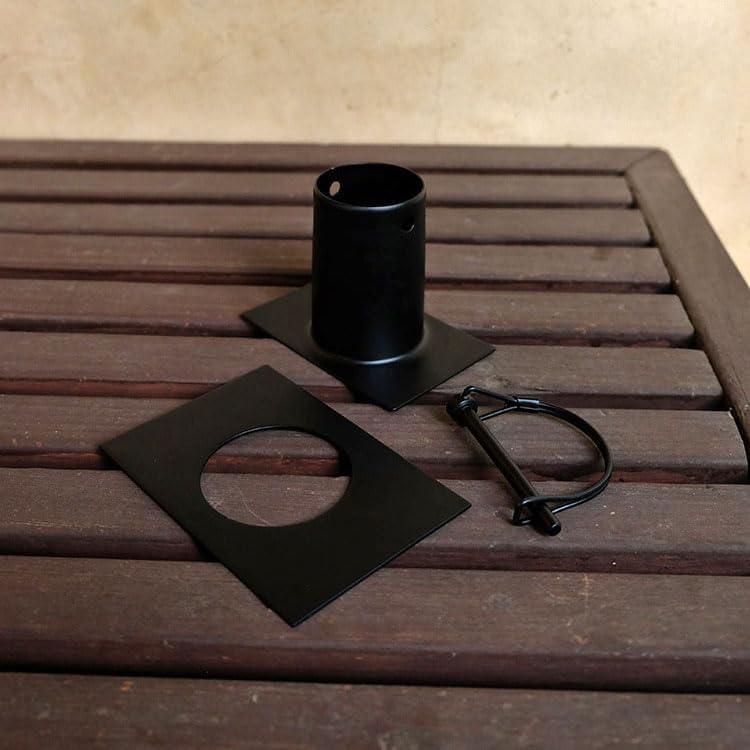 Nutshell Stores Kenchiku Rain Chain - Black - 20 Feet