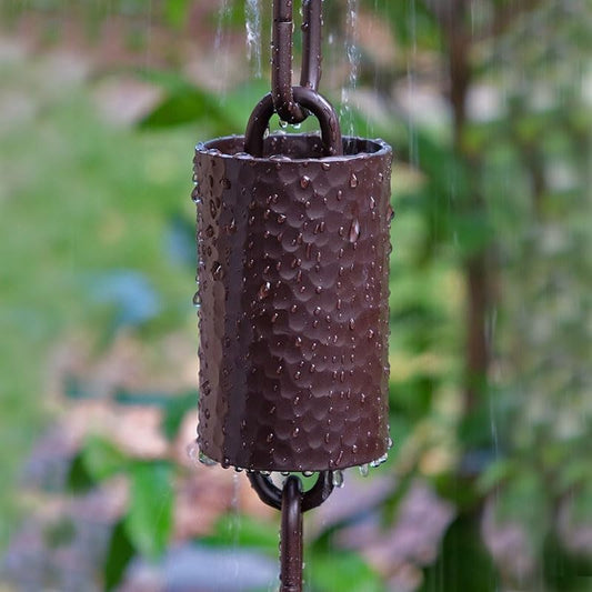 Nutshell Stores Kenchiku Rain Chain - Bronze - 18 Feet