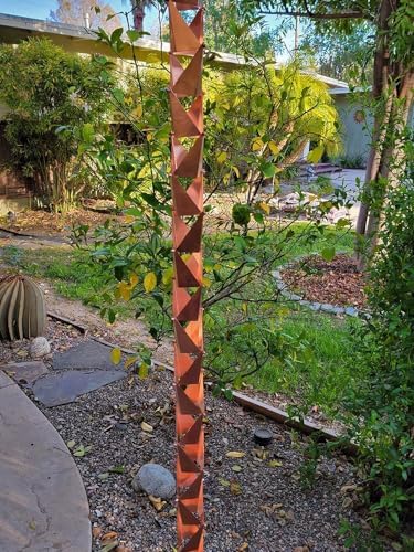 Nutshell Stores Origami Rain Chain - Copper - 13 Feet