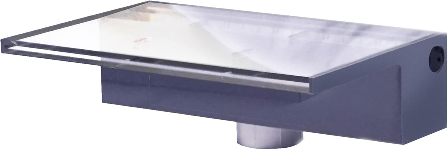 HALF OFF PONDS Sheer Elegance 12" Color Changing Lighted Acrylic Spillway - SE12CC-HOP