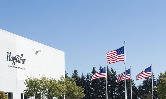 FlagSource California Nylon State Flag, Made in the USA, 4x6'