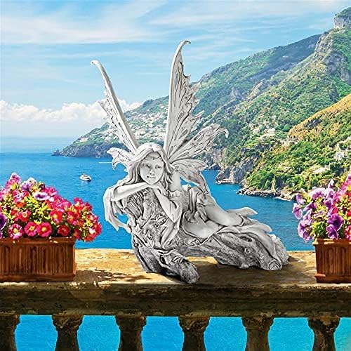 Design Toscano Pause to Ponder Fairy Garden Statue