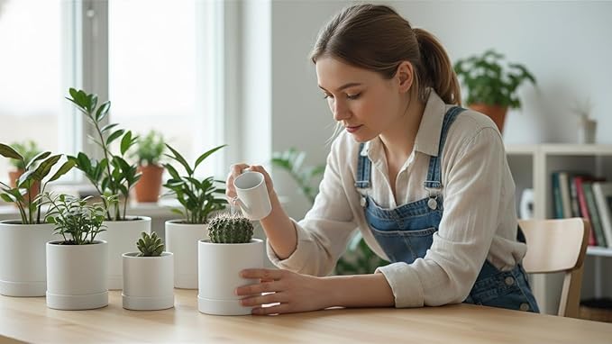 LA TERRA Soil for Succulents, Caudiciforms & Cacti, 3L (Medium Grain) Made in Japan– Nutrient-Enriched, Clean, No Mess, Reusable-Crystal Grain