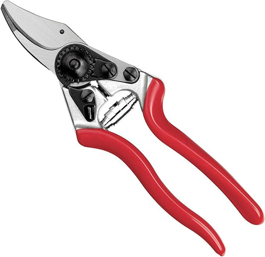 Felco F6 Pruning Shears – 7.7" Swiss-Made Garden Clippers for Medium Hands | Hand Pruners for Gardening | Garden Tool Cutter with Precision Bypass Blade, Forged Aluminum Handles, Replaceable Parts