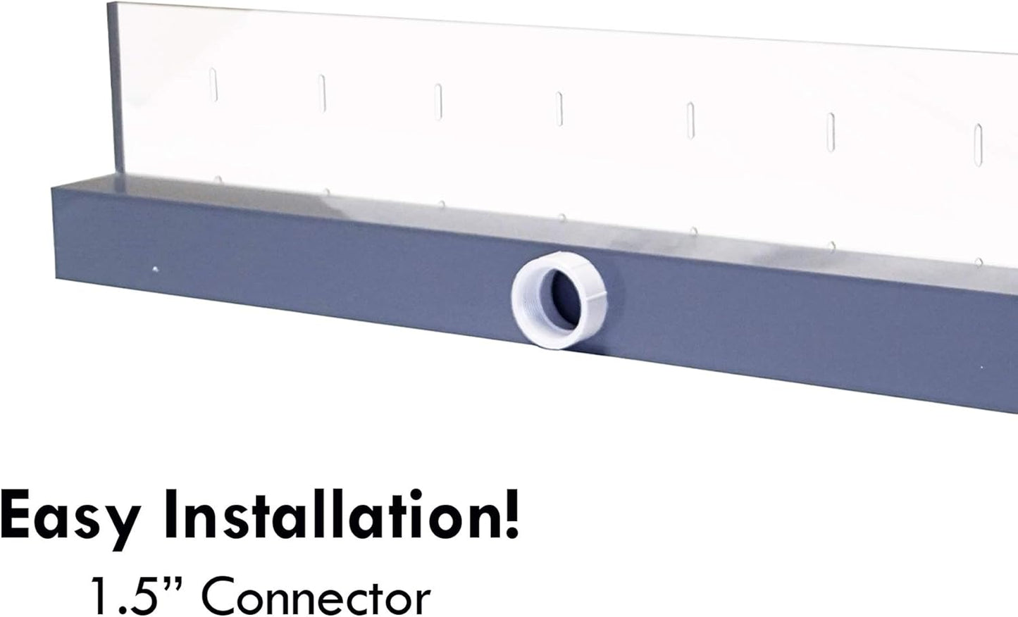 HALF OFF PONDS Sheer Elegance 12" Color Changing Lighted Acrylic Spillway - SE12CC-HOP