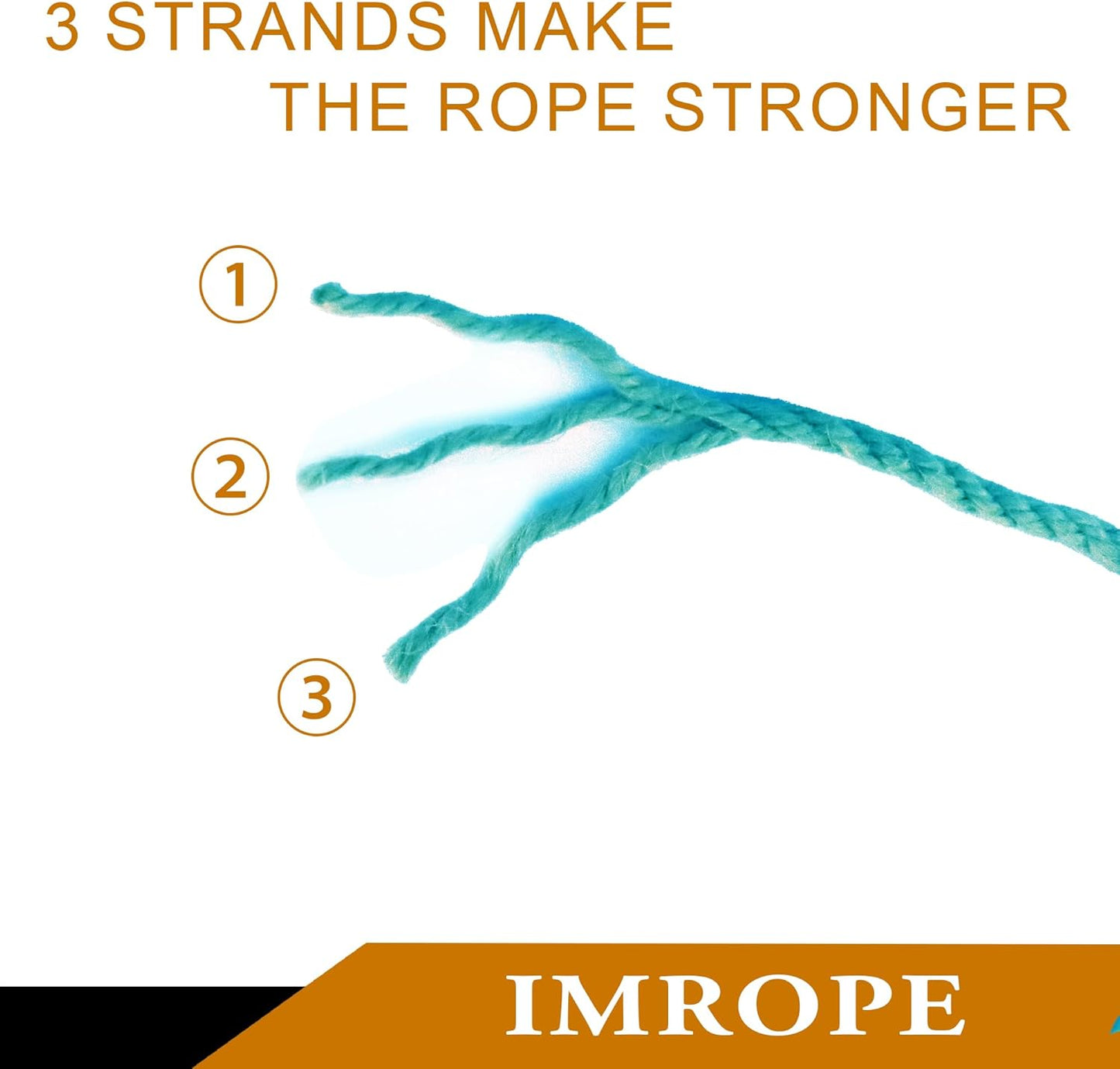 4mm x 300 Feet Blue Jute Rope, Twine for Gardening Tomato Climbing Plant Tie Floristry Crafts Gift Wrapping Packing Decor