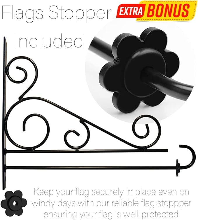 US Army Army Soldier Garden Flag Set Wall Holder Armed Forces Rangers United State American Military Veteran Retire Official House Decoration Banner Small Yard Lawn Proch, 13 x 18.5 inch, Made In USA