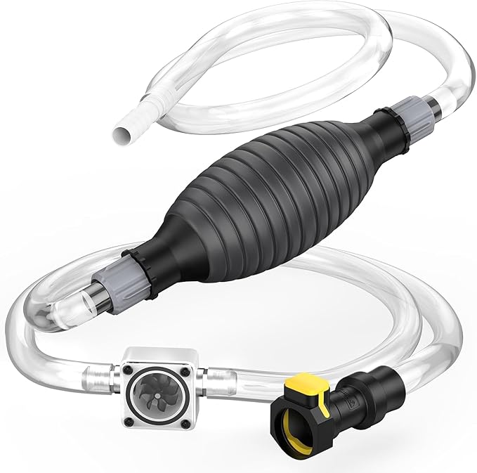 Golf Cart Water Filler for Flow Rite Pro Fill Watering System, Hand Water Pumb for Trojan HydroLink Watering System (Golf Cart Water Filler - with Flowmeter)