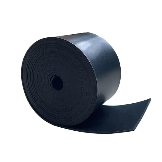 Solid Rubber Sheets,Rolls & Strips 1/16 (.062)" Thick X 2" Wide X 10'Long, Solid Rubber Strips for DIY Gaskets Crafts Pads Sealing Abrasion Supports Flooring Protection Warehouse