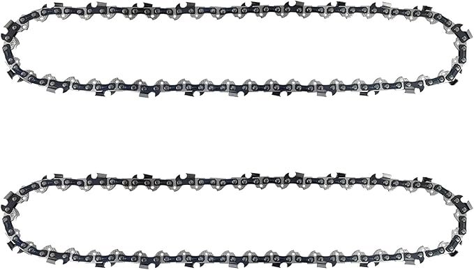2PC 12 inch Chainsaw Chain for Worx WG350 / WG350.9 Chainsaw, 12" Replacement Chain for Worx WG381 / WG381 .9 / WG380 /WG380.9 Chain Saw