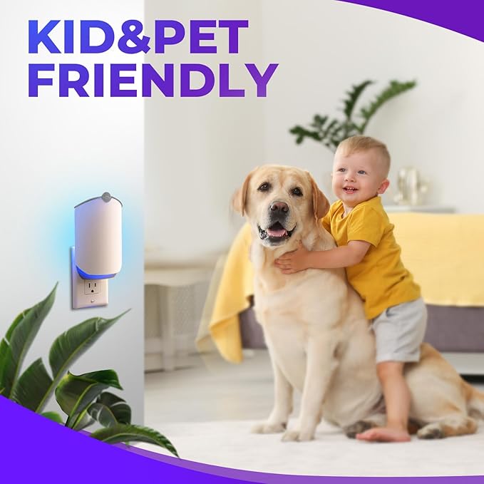 10 Pack Refil Cartridge Kit, Flying linsect Trap Reflls for Zevo, Replacement Reflls for Zevo Plug-in Light M364 and Max2025 Upgraded High-Stick, 100% Fit & Easy Replace