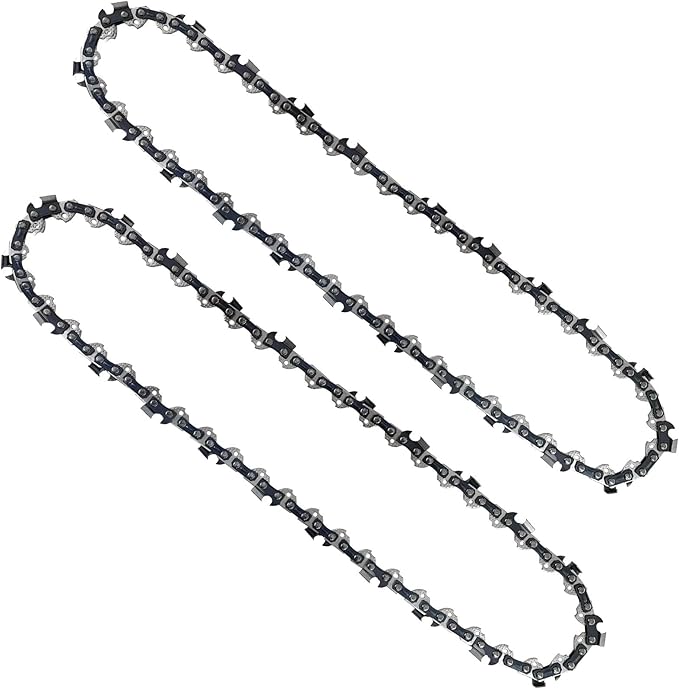 2PC 12 inch Chainsaw Chain for Worx WG350 / WG350.9 Chainsaw, 12" Replacement Chain for Worx WG381 / WG381 .9 / WG380 /WG380.9 Chain Saw