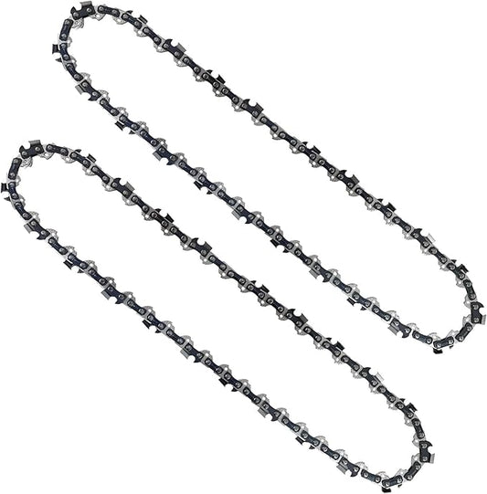 2PC 12 inch Chainsaw Chain for Worx WG350 / WG350.9 Chainsaw, 12" Replacement Chain for Worx WG381 / WG381 .9 / WG380 /WG380.9 Chain Saw