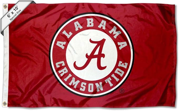 College Flags & Banners Co. Alabama Crimson Tide 6x10 Feet Large Flag