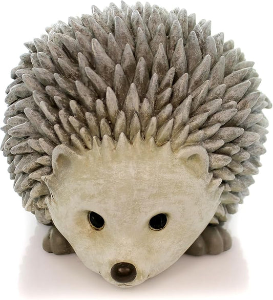 Roman Pudgy Pal Garden Figure, 75262, Hedgehog, 6.25 inches tall