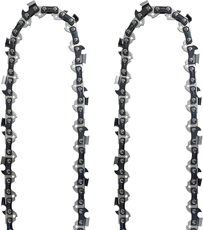 2PC 12 inch Chainsaw Chain for Worx WG350 / WG350.9 Chainsaw, 12" Replacement Chain for Worx WG381 / WG381 .9 / WG380 /WG380.9 Chain Saw