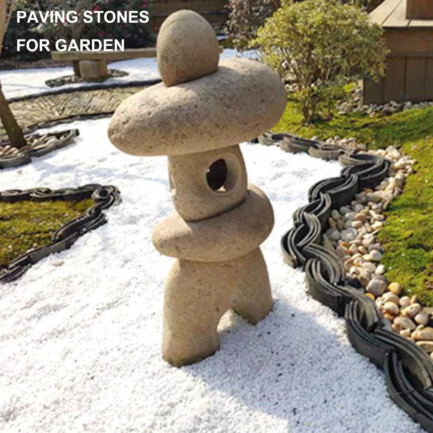 HappyFiller 18 LB White Gravels Small Terrarium Rocks Stones for Bamboo,Cactus,Vase Fillers,Succulents Plants,Landscaping,Aquarium,Zen Garden,1 Inch