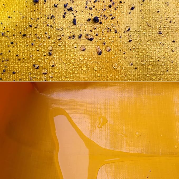 Waterproof Plant Repotting Mat Indoor Gardening Mat, Foldable Indoor Plants Succulent Potting Mat Indoor Plant Mat Portable Garden Mat-26.8" x 26.8"(Orange)