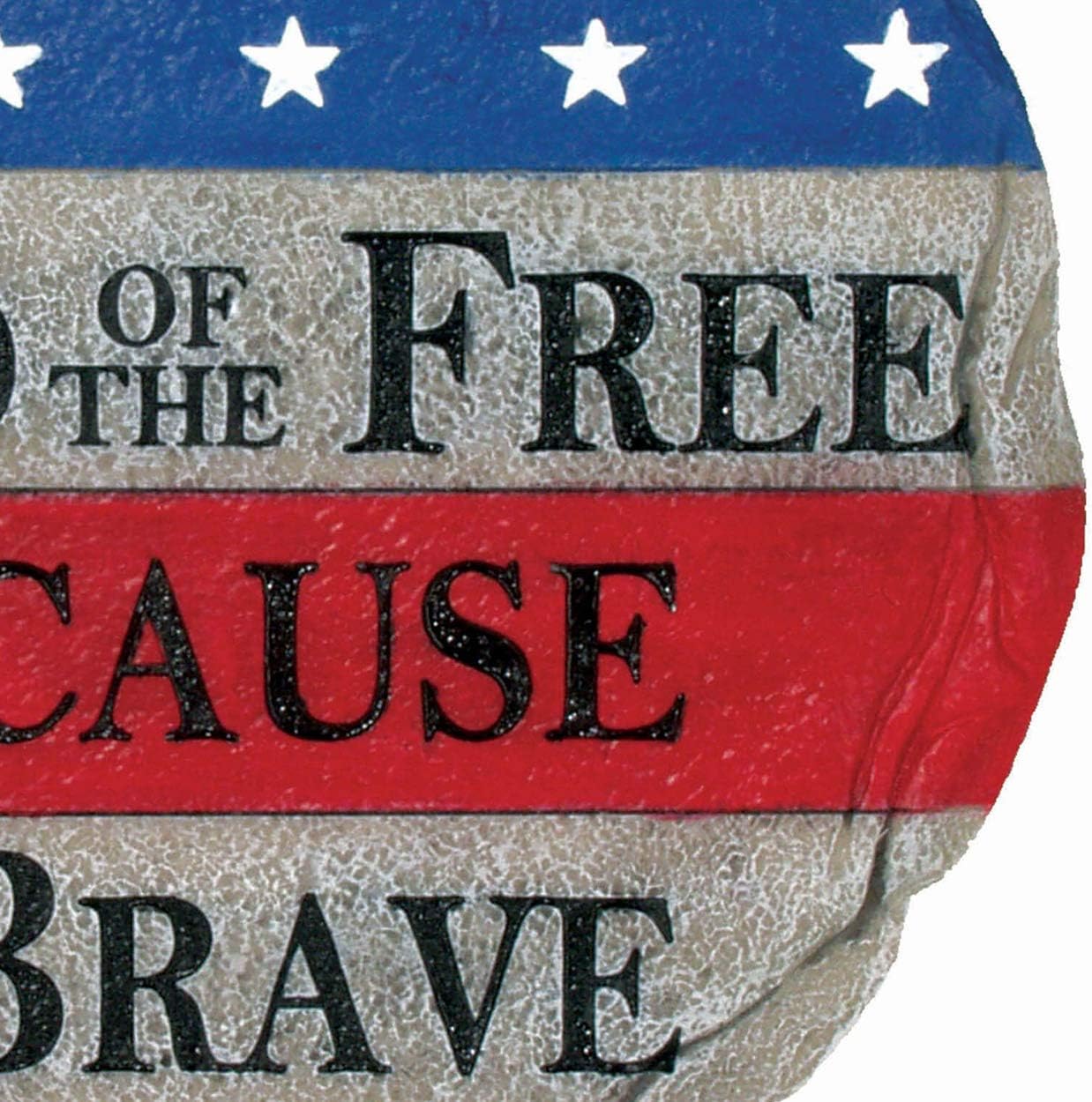 Spoontiques Land of The Free Stepping Stone, one size