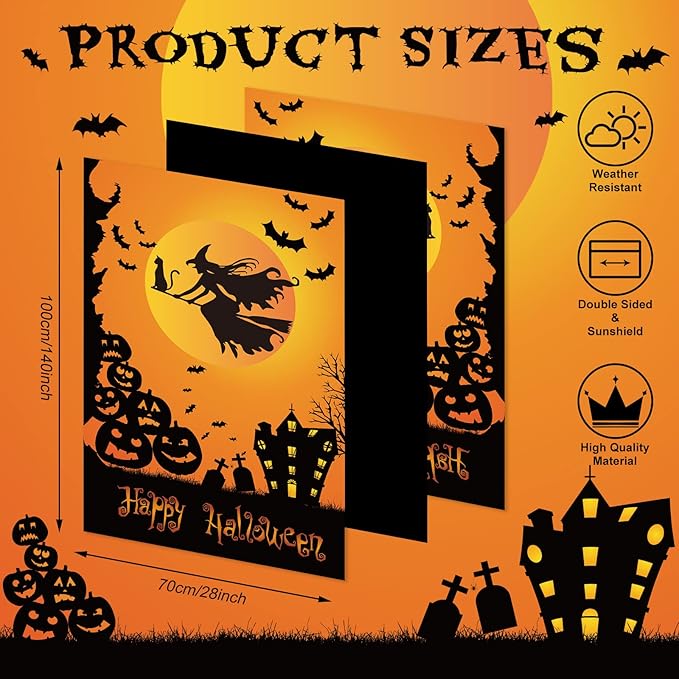 Moukeren 8 Pack 28 x 40 Inch Large Seasonal Garden Flags Decorative Holiday Flags Double Sided Polyester Festive for Outside Lawn Yard Outdoor Easter Independence Day Patriotic Decorations(Cute)