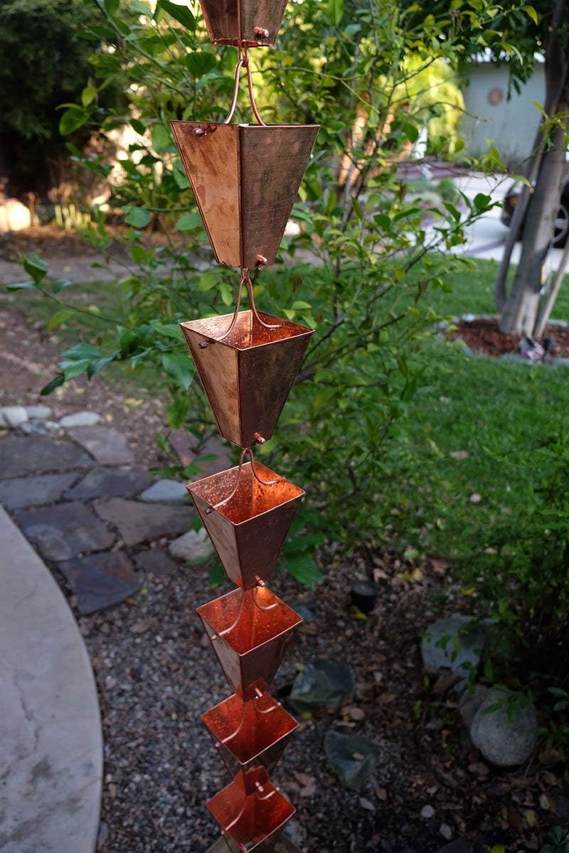 Large Tapered Cups - Copper Plated with Installation Kit (12 Feet)