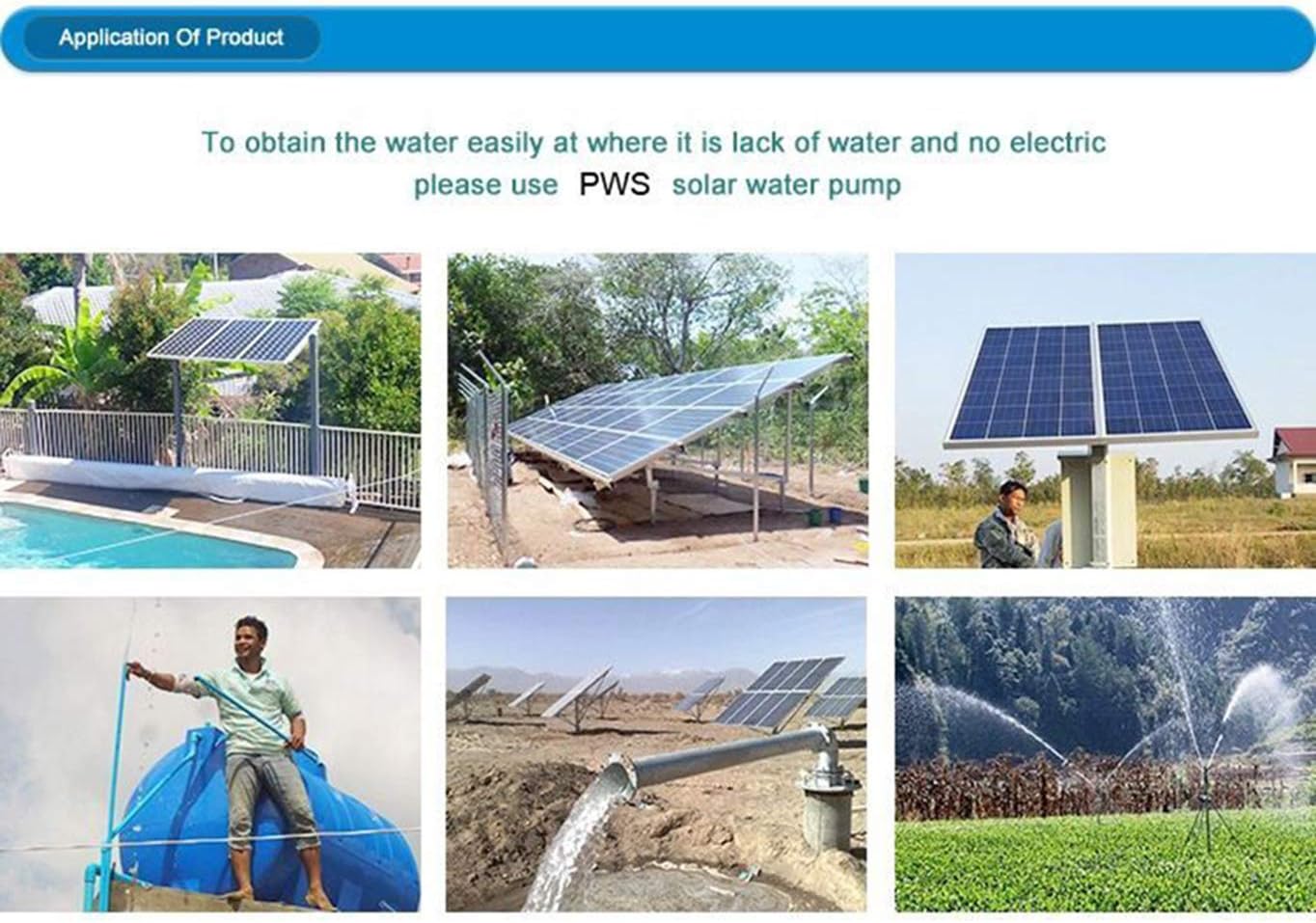 Solar Water Pump Kit 24V with 3-Year Warranty | Stainless Steel 316 Submersible Pump for Bore Wells, Ponds | Solar-Powered & MPPT Controller,JS3-1.8-100