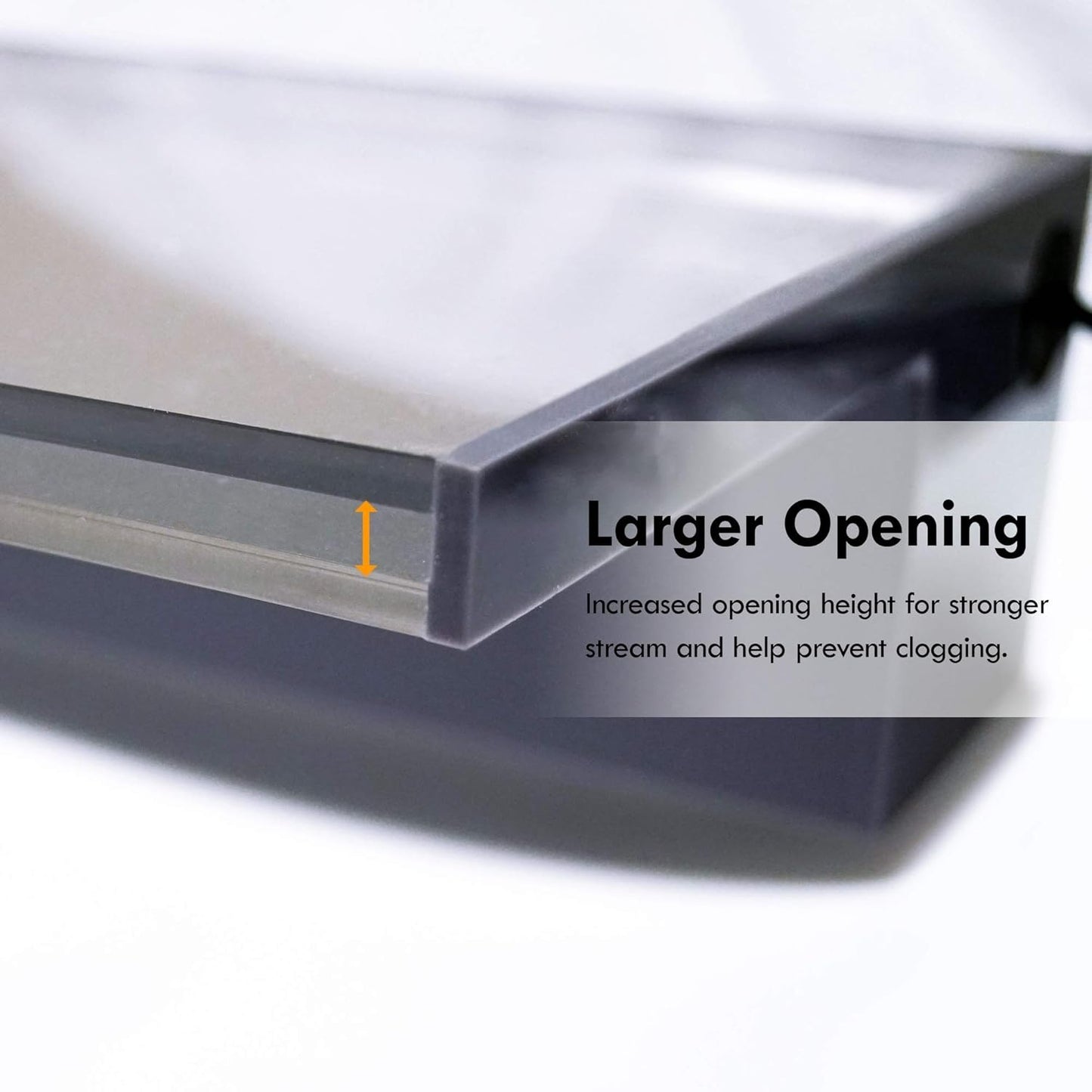 HALF OFF PONDS Sheer Elegance 12" Color Changing Lighted Acrylic Spillway - SE12CC-HOP