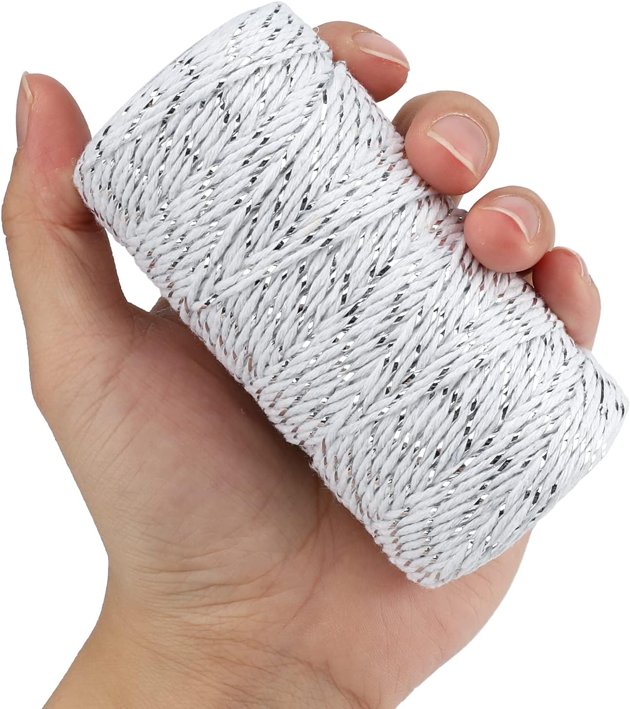 328 Feet Cotton Baker's Twine Gift Wrapping Holiday Twine Wedding Christmas String Cotton Cord Rope