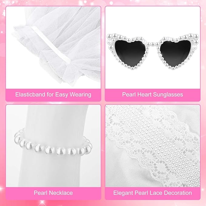 Bride Porch Goose Outfits Bride to Be Goose Outfits 23" Plastic or Cement Goose Decor Garden Yard Lawn Geese Costume for Wedding Bachelorette Party Bridal Shower Decor