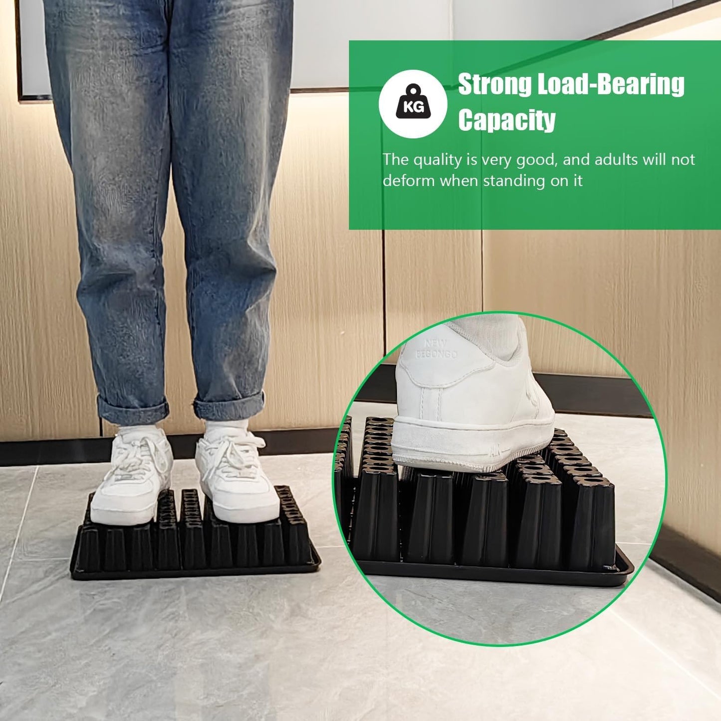 Heavy Duty Seed Starter Trays with 5'' Tall Humidity Domes & 2.75'' Deep Cells – 3-Pack (162 Cells Total) Reusable Plant Germination Kit, Durable Plastic Seedling Trays for Herbs, Vegetables