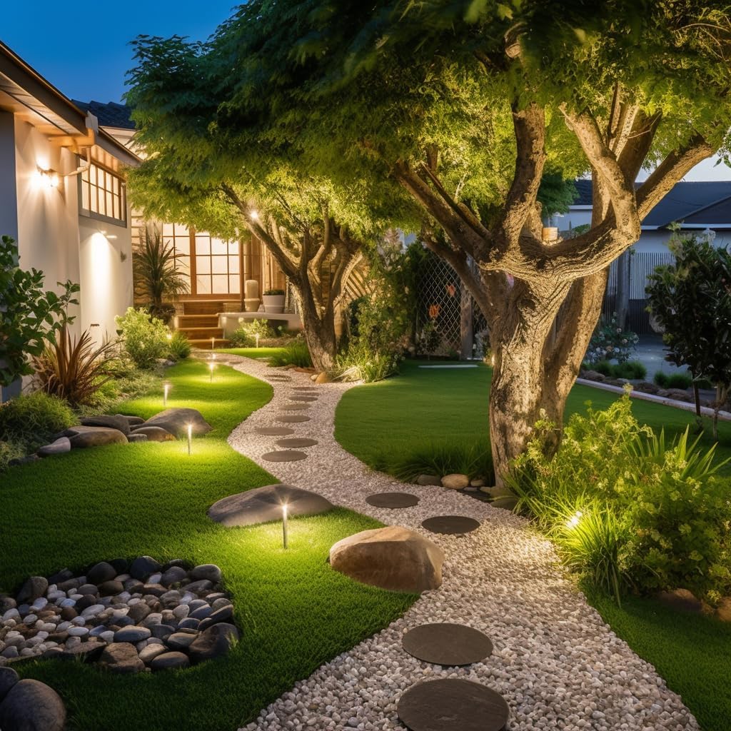 2 LBS River Rocks, StoneCreek, Decorative Garden Stones for Plant Landscaping, Polished Gravel Filler Pebbles for Home Decoration, Vases, Succulents, Flower Beds and Fish Tanks (Mixed Color, Medium)