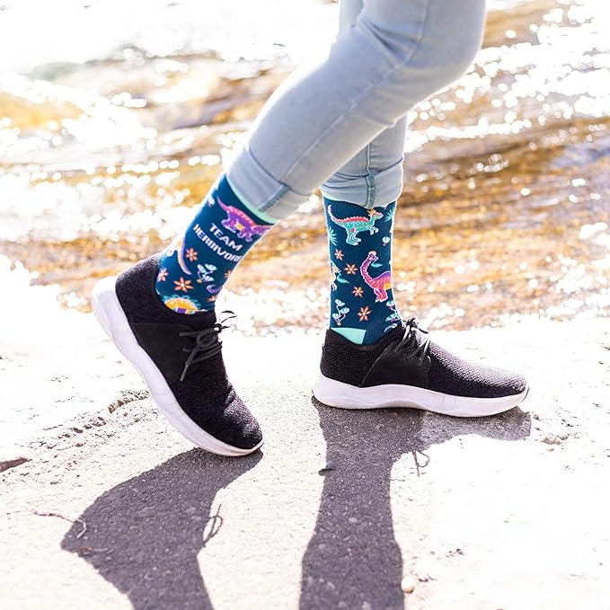 Lavley Women's Funny Socks - Cute and colorful novelty socks for women and teens - Great gift for birthdays or holidays