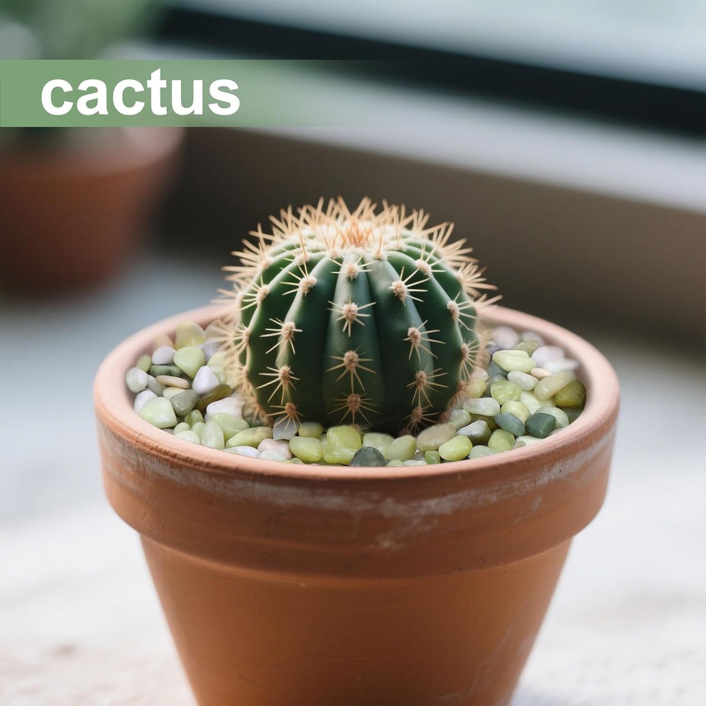 Calofulston 15 lb Small Pebbles for Indoor Plants, 3/8 Inch Decorative Rocks for Lucky Bamboo Plants Pot, Succulent, Vase, Cactus, Landscaping, Polished Jade Rocks for Plants Indoor, Green