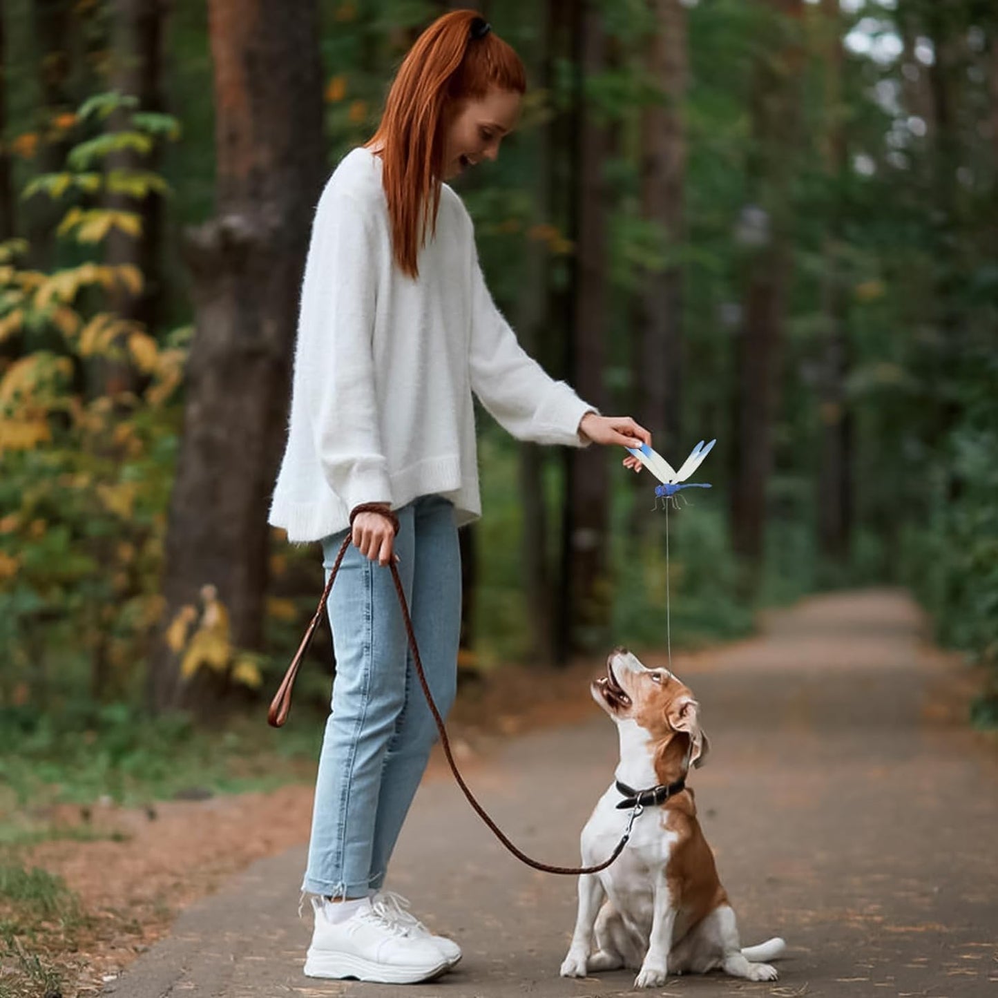 8pcs Dragonfly Hat Clip Realistic Fake Dragonflies Clip-On Garden Outdoor Decor Stakes Plastic Dragon Fly Clips Plant Decorations for Pots