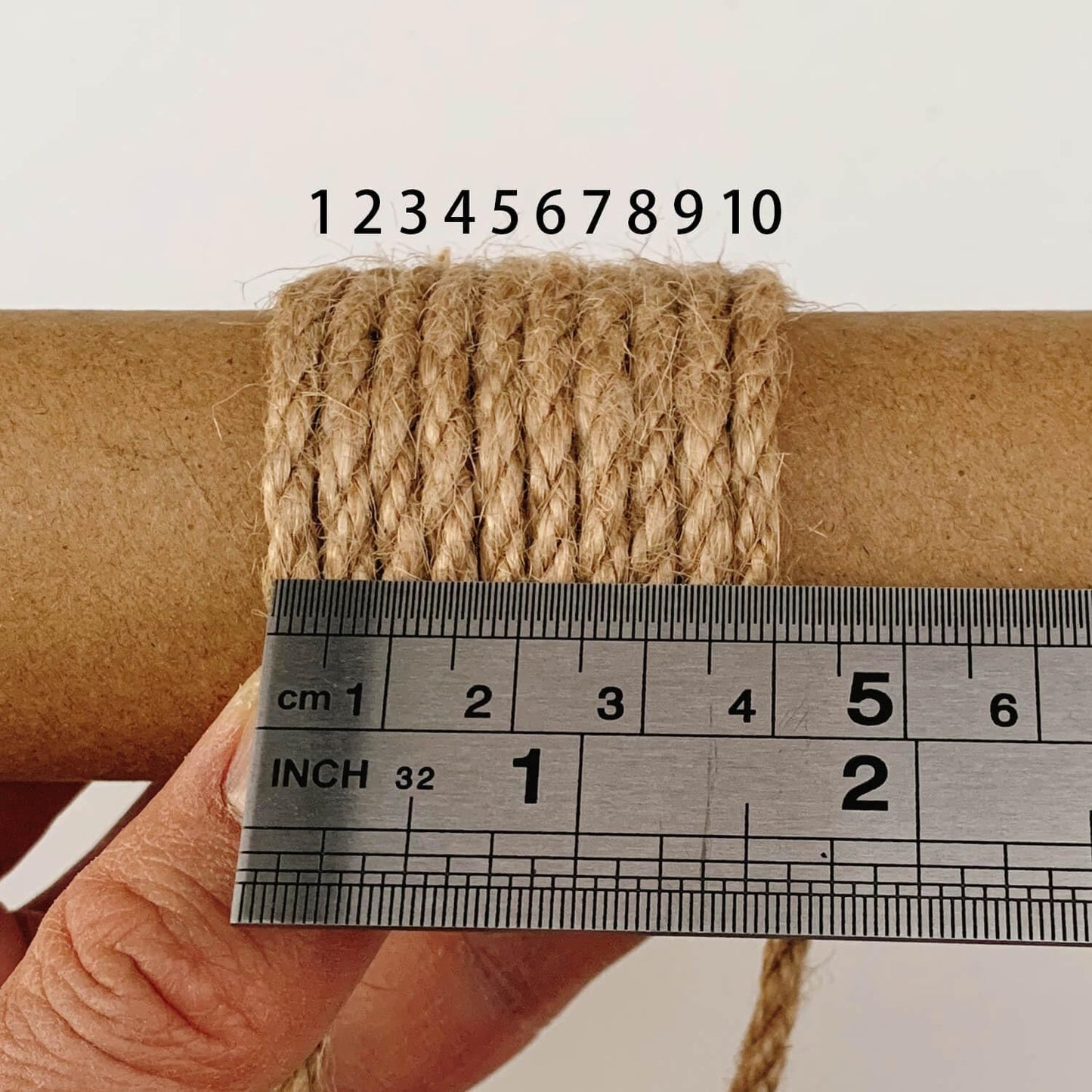 2-Pack Natural Jute Twine Rope, 4mm x 656ft Heavy Duty & Eco-Friendly - for Crafts, Gardening, Cat Scratching Post, Bundling & Hanging, 328Feet/Roll