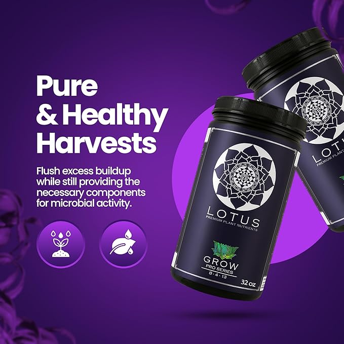 Grow Pro Series - Hydroponic Plant Nutrients and Fertilizer, Water Soluble Plant Food - Massive Roots, Made for Coco Coir, Hydro, & Soil, Enhances Flowering & Fruiting, Indoor & Outdoor Grows 32oz