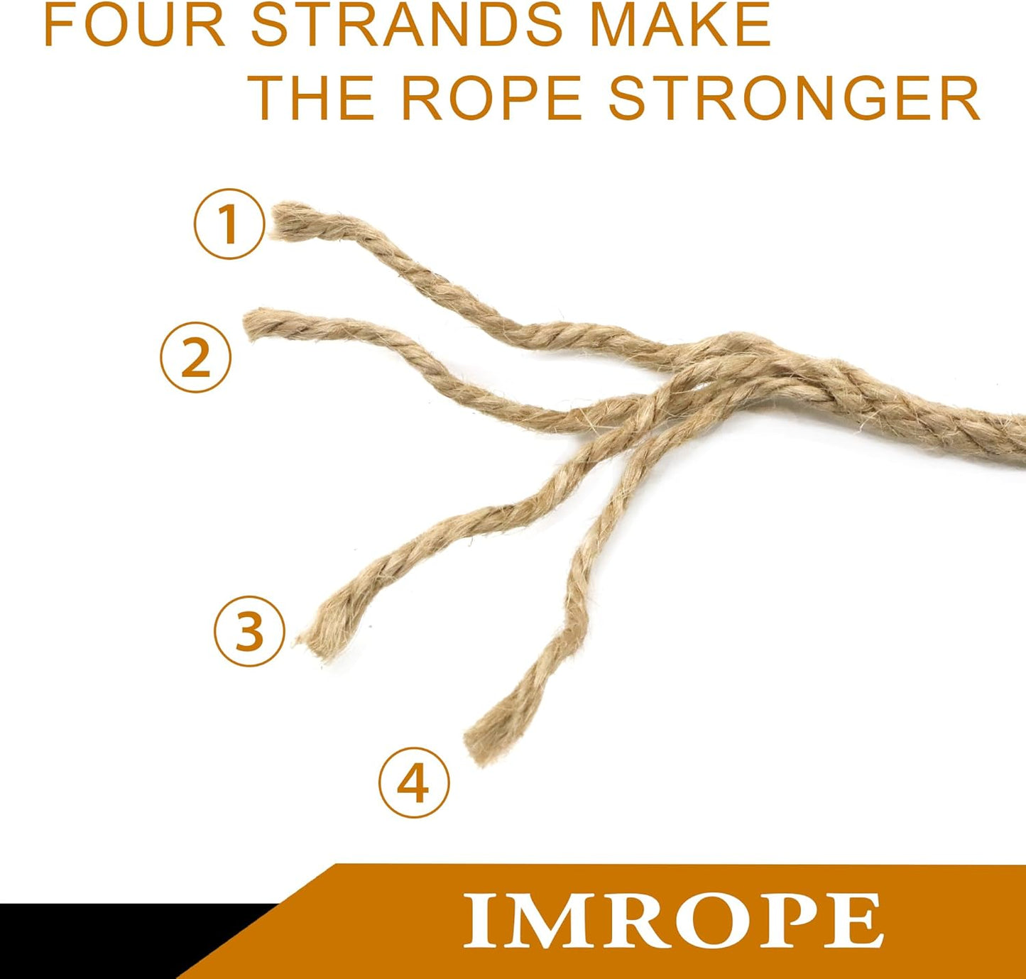 5mm x 500 Feet Natural Jute Rope, Twine for Gardening Tomato Climbing Plant Tie Floristry Crafts Gift Wrapping Packing Decor