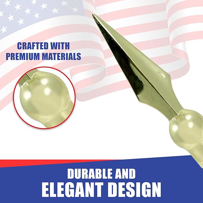 Super Tough Indoor Flag Pole kit 9ft - Metal Spear - Gold Texture Base - Aluminum Flagpole with Brass Finish - Heavy Duty Inside House Flagstaff - Interior Shaft and Stand - No Ensign Included