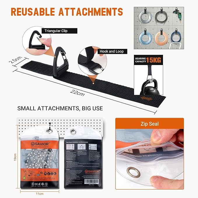 Savior R44 12 Inch Chainsaw Chain 3/8" LP Pitch, 043" Gauge, 44 Drive Links Replacement 61PMM3 44, 90PX044 12-Inch Saw Chain, For Stihl MS170 MS171 MS180C-B MS180C-BE MS181 Chain and More (3 Chains)